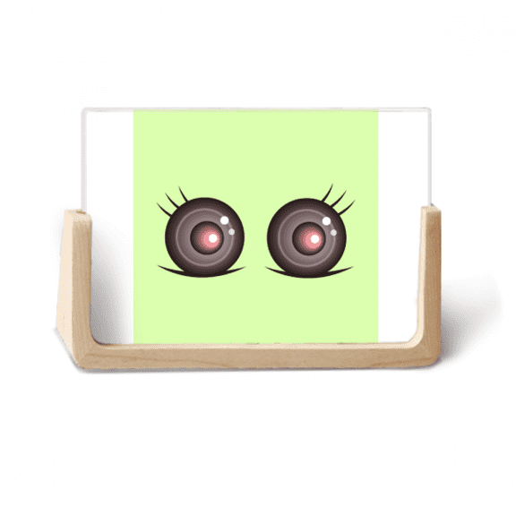 Blackness Animation Faha Photo Wooden Photo Frame Tabletop Display