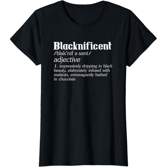Blacknificent Afro African Pro Black History T-Shirt