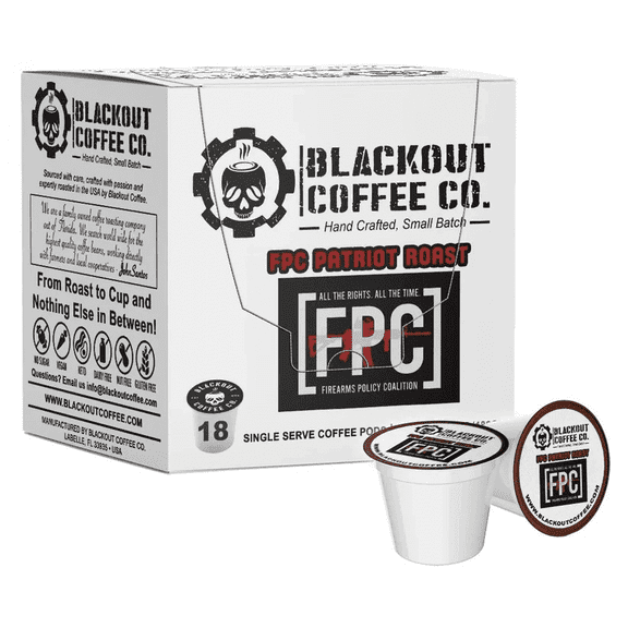 Blackout Coffee FPC Patriot Coffee PODS Medium Roast 18 Count