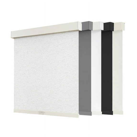 Blackout Cordless Blinds with Valance by AOSKY for Home & Office, Free-Stop, Thermal Insulated, UV Protection, Multiple Colors Available. 35" W x 72" H, Linen Beige