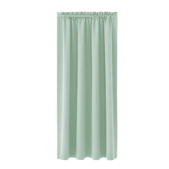 Blackout Curtain Panel, 41.73 x 62.99 In Thermal Room Darkening Window Drape for Bedroom Kitchen, Green