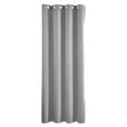 thumbnail image 1 of Blackout Curtain Panel Thermal Insulated for Bedroom Elegant Overlay Single 63x52 Inch Gray, 1 of 7