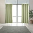 thumbnail image 1 of Blackout Curtains 63 inch Length for Living Room, Thermal Insulated with Rod Pocket, Room Darkening Window Curtain Drapes for Bedroom, W52 x L63 inch, 1 of 7