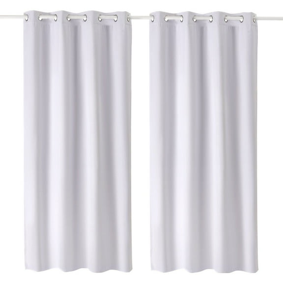 Blackout Curtains 84 Inch Length 2 Panels Set, 52 Inch Wide Each, Triple-Layer Thermal Insulated Drapes for Bedroom, Living Room, Home Theater, Noise Reduction, Energy Saving, Privacy Enhancement