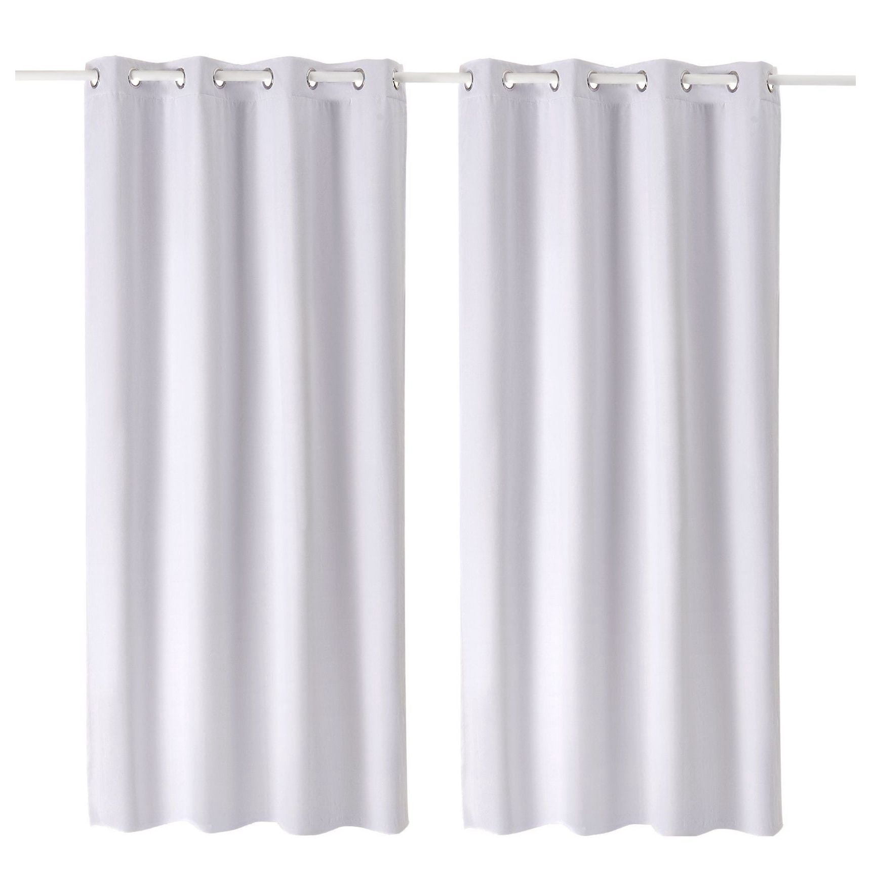 Blackout Curtains 84 Inch Length 2 Panels Set, 52x84 Inch Bedroom Curtains
