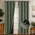 thumbnail image 1 of Blackout Curtains 84x51 Inches High Blackouts Elegant Curtains Sunscreen Heat Insulation Suitable For Balcony Bedroom And Living Room Curtain 1 Pcs Pack, 1 of 6