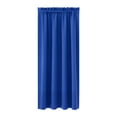 thumbnail image 1 of Blackout Curtains for Bedroom 54 Inch Length, Solid Thermal Insulated Energy Saving Rod Pocket Window Treatment Curtains Blackout Drapes, W40 x L63 Inch, 1 of 3