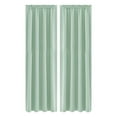 thumbnail image 1 of Blackout Curtains for Bedroom – Thermal Insulated,Noise Reducing Room Darkening Rod Pocket Curtains Solid Colour Curtains for Living Room, Kitchen, Set of 1 Panels, 42 x 72 inch Long, 1 of 3