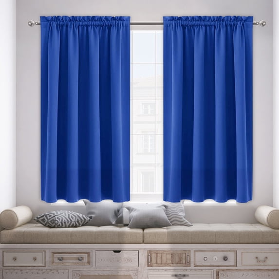 Blackout Curtains Blackout Curtains 38x72 Inches Thermal Insulated Room Darkening Energy Saving Window Drapes for Bedroom Living Room Kitchen Thermal Insulated Drapes