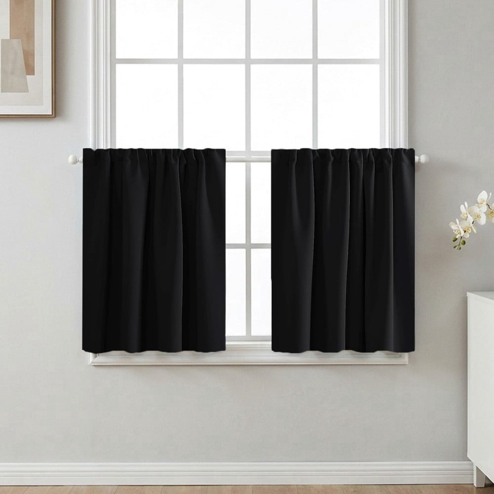 Blackout Curtains,Blackout Curtains Set of 2 Panels, Thermal Insulated Room Darkening Curtains for Bedroom, Privacy Protection & Noise Reducing
