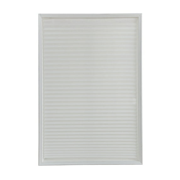 Blackout Curtains Cordless Light Filtering Pleated Fabric Shade Install 4 Clips Pleated Curtain,23.62"x59.06"