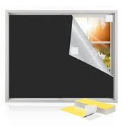 Blackout Curtains DIY Blackout Window Shades,39"×57" Strong Hook and Loop Tape Strips with Adhesive Blackout,Curtains for BedroomBaby Room and TV Room