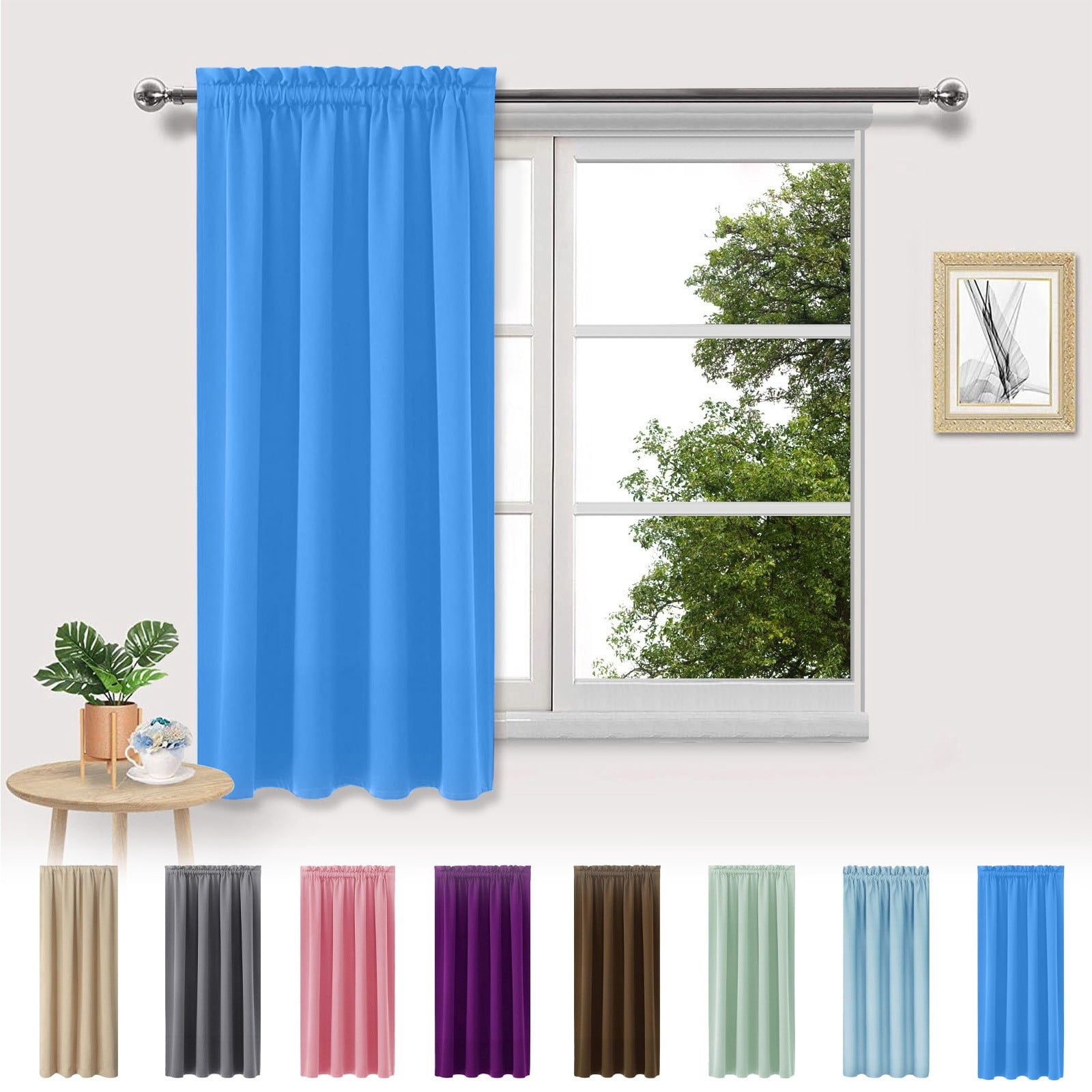 Picture of Blackout Curtains | Heat Insulation & Energy Saving | Scandinavian ...