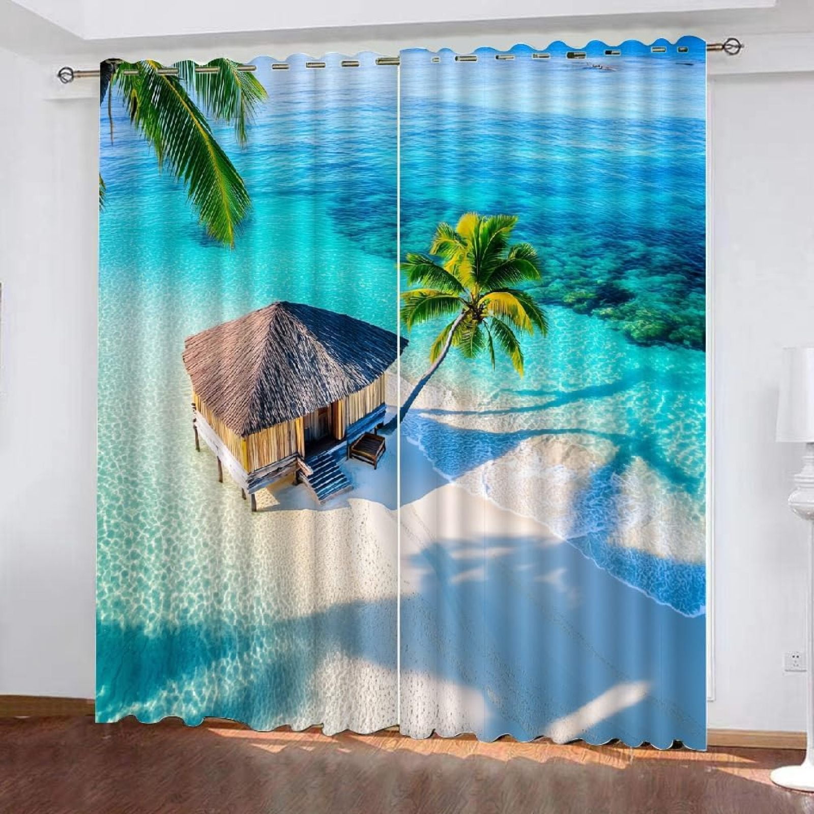 Best HD Pictures about  Beach Curtains For Bedroom  with No AI Images