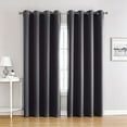 thumbnail image 1 of Blackout Curtains for Patio Sliding Door, Thermal Insulated Full Blackout Curtains for Bedroom Living Room Curtains 55"W X 95"L, Grommet Top Window Shades - 2 Panels, 1 of 1