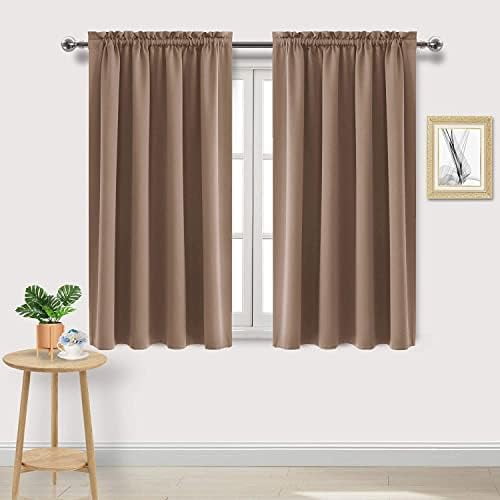Blackout Curtains Room Darkening Thermal Insulated Bedroom Curtains ...