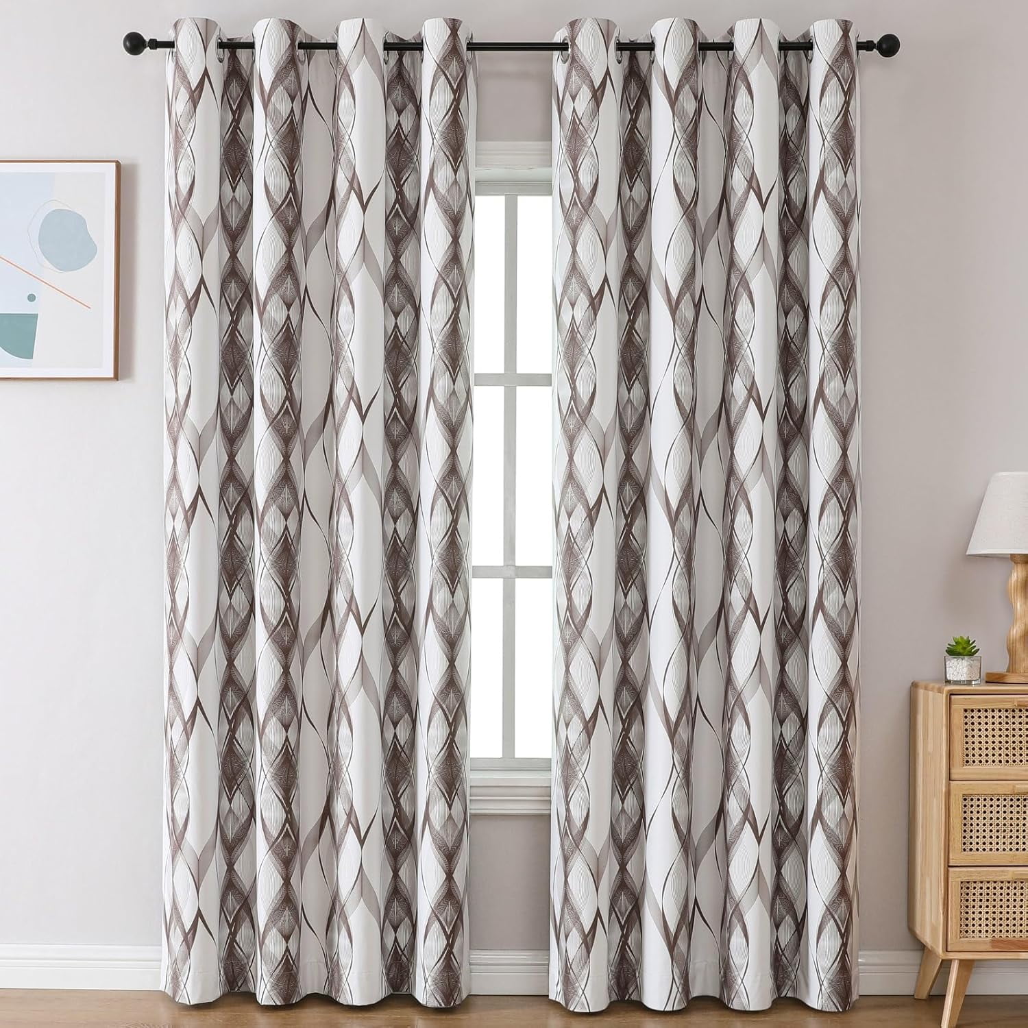 Atmospheric Blackout Curtains for Living Room And Bedroom
