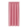 thumbnail image 1 of Blackout Curtains Thermal Insulated Energy Saving Curtains for Bedroom, Sound Reducing Window Treatments, Scandinavian Modern Solid Color Drapery Panels, 1 of 2