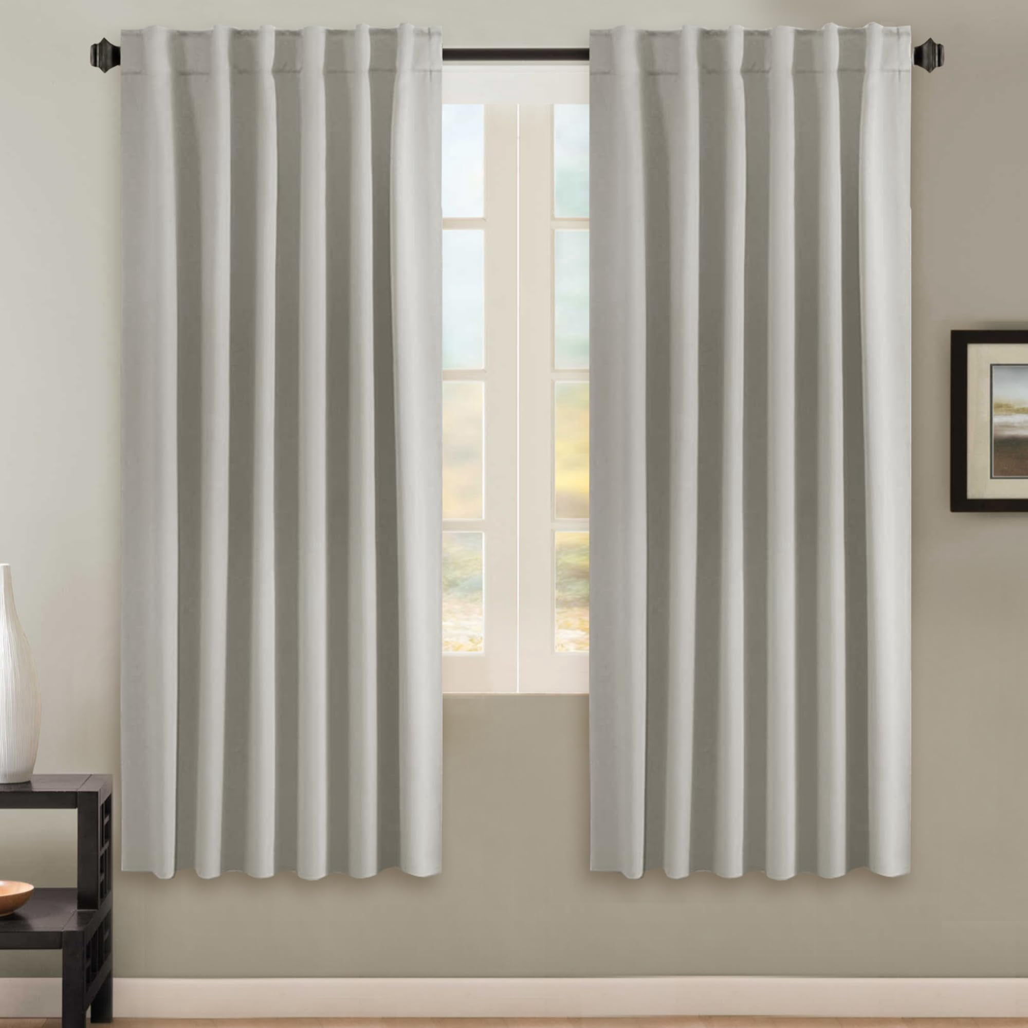 Blackout Curtains Thermal Insulated Window Panels Room Darkening Drapes ...