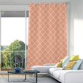 thumbnail image 1 of Blackout Curtains Window Curtain for Bedroom Living Room 1 Panel 82"x52" Orange Block, 1 of 8