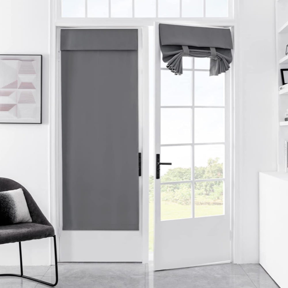 Blackout Door Curtain Privacy Thermal Insulated Tricia Door Window