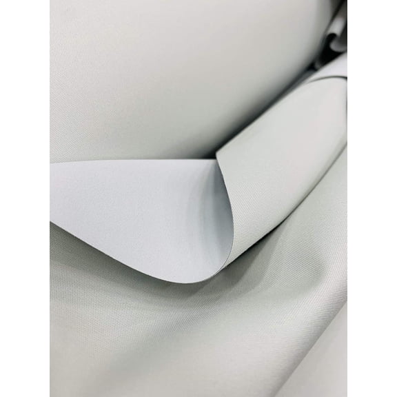 Blackout Drapery Backing Fabric – 60" Wide, UV & Light-Blocking | Sold by the Yard | Valentina Textiles Inc. (White, 1 Yard)