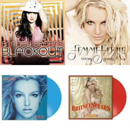 Blackout & Femme Fatale & In The Zone (Blue LP Vinyl/Import) & Circus (Red LP Vinyl/Import)