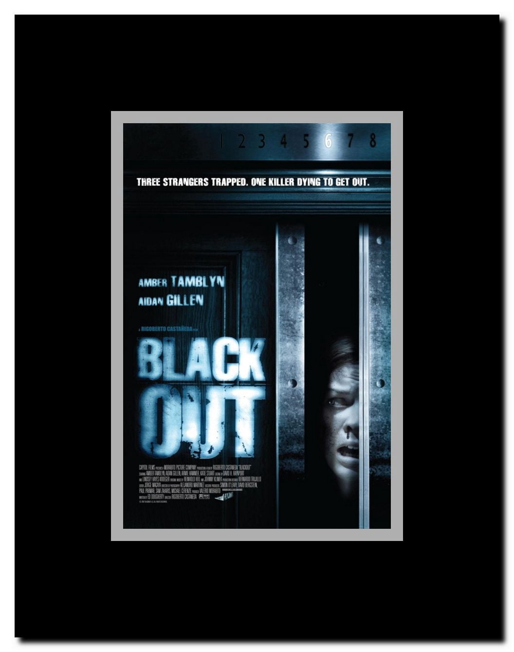 Blackout Framed Movie Poster