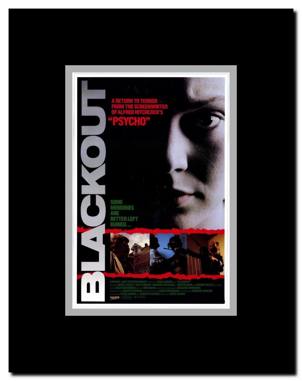 Blackout Framed Movie Poster