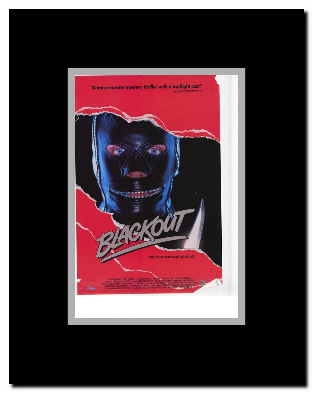 Blackout Framed Movie Poster