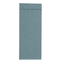 Blackout French Door Blinds For Glass Door Window, Light Blocking Privacy Door Window Drapes For Front Door Lightweight Tie Up Shade - Style 2