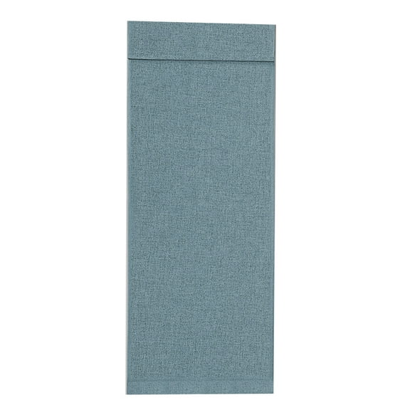 Blackout French Door Blinds For Glass Door Window, Light Blocking Privacy Door Window Drapes For Front Door Lightweight Tie Up Shade - Style 2