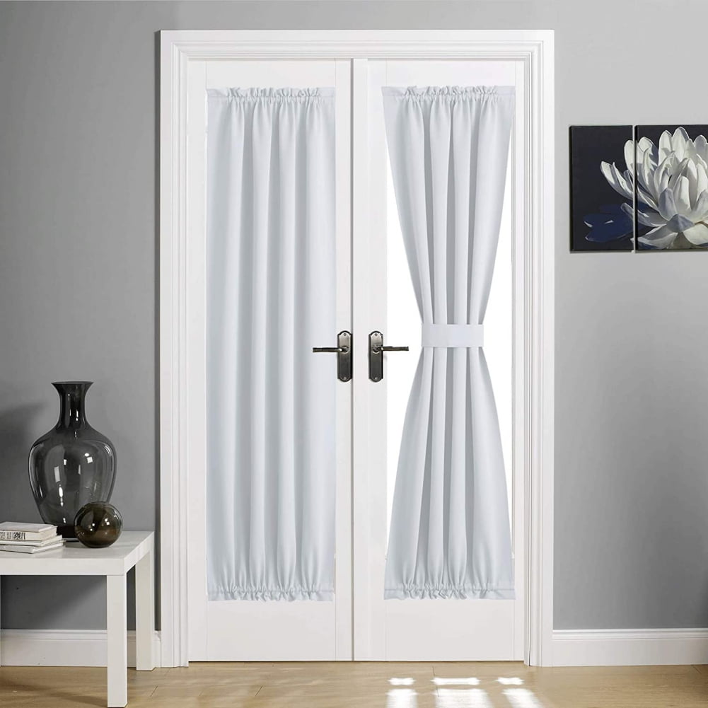 Blackout French Door Curtain Privacy French Door Blinds Light Blocking