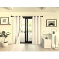 thumbnail image 1 of Blackout Heat And Light Blocking Set of 2 panels Window Curtain Treatment Ivory Color 84" Long for Bedroom Home Décor, 1 of 3