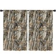 thumbnail image 1 of Blackout Kids Curtains,Abstract Green Camo Geometric Pattern Childrens Insulated Curtains Set Of 2,Bedroom Essentials,Toddler Room Decor 52"x84", 1 of 5