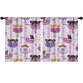 thumbnail image 1 of Blackout Kids Curtains,Ballet Princess Girls Pattern Childrens Insulated Curtains Set Of 2,Bedroom Essentials,Toddler Room Decor 52"x63", 1 of 5
