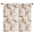 thumbnail image 1 of Blackout Kids Curtains,Beige Baseballs and Bats Pattern Childrens Insulated Curtains Set Of 2,Bedroom Essentials,Toddler Room Decor 42"x84", 1 of 5