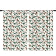 thumbnail image 1 of Blackout Kids Curtains,Beige Christmas Dinosaur Pattern Childrens Insulated Curtains Set Of 2,Bedroom Essentials,Toddler Room Decor 52"x84", 1 of 5