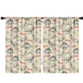 thumbnail image 1 of Blackout Kids Curtains,Beige Dinosaurs Text Pattern Childrens Insulated Curtains Set Of 2,Bedroom Essentials,Toddler Room Decor 42"x63", 1 of 5
