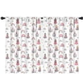 thumbnail image 1 of Blackout Kids Curtains,Beige Princess Castle Rainbow Pattern Childrens Insulated Curtains Set Of 2,Bedroom Essentials,Toddler Room Decor 42"x63", 1 of 5