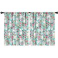 thumbnail image 1 of Blackout Kids Curtains,Bichon Dog Blue Florals Childrens Insulated Curtains Set Of 2,Bedroom Essentials,Toddler Room Decor 42"x54"(106x137cm), 1 of 4