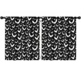 thumbnail image 1 of Blackout Kids Curtains,Black Halloween Bat Silhouettes Childrens Insulated Curtains Set Of 2,Bedroom Essentials,Toddler Room Decor 52"x63", 1 of 5