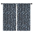 thumbnail image 1 of Blackout Kids Curtains,Black Leopard Pattern Childrens Insulated Curtains Set Of 2,Bedroom Essentials,Toddler Room Decor 42"x84", 1 of 5