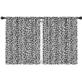 thumbnail image 1 of Blackout Kids Curtains,Black Leopard Print Childrens Insulated Curtains Set Of 2,Bedroom Essentials,Toddler Room Decor 42"x54", 1 of 5