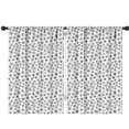 thumbnail image 1 of Blackout Kids Curtains,Black and White Christmas Snowflake Pattern Childrens Insulated Curtains Set Of 2,Bedroom Essentials,Toddler Room Decor 42"x63", 1 of 5