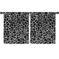 thumbnail image 1 of Blackout Kids Curtains,Black and White Giraffe Pattern Childrens Insulated Curtains Set Of 2,Bedroom Essentials,Toddler Room Decor 52"x63", 1 of 5