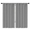 thumbnail image 1 of Blackout Kids Curtains,Black and White Small Checkered Pattern Childrens Insulated Curtains Set Of 2,Bedroom Essentials,Toddler Room Decor 42"x84", 1 of 5