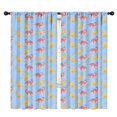 thumbnail image 1 of Blackout Kids Curtains,Blue Background Dinosaur Pattern Childrens Insulated Curtains Set Of 2,Bedroom Essentials,Toddler Room Decor 42"x84", 1 of 5