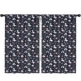 thumbnail image 1 of Blackout Kids Curtains,Blue Cartoon Unicorn Moon Cloud Rainbow Planet Pattern Childrens Insulated Curtains Set Of 2,Bedroom Essentials,Toddler Room Decor 52"x84", 1 of 5