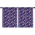 thumbnail image 1 of Blackout Kids Curtains,Blue Cartoon Unicorn Moon Cloud Star Pattern Childrens Insulated Curtains Set Of 2,Bedroom Essentials,Toddler Room Decor 42"x54", 1 of 5